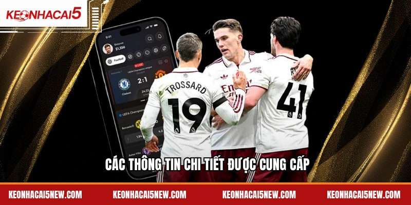 Các thông tin chi tiết được cung cấp