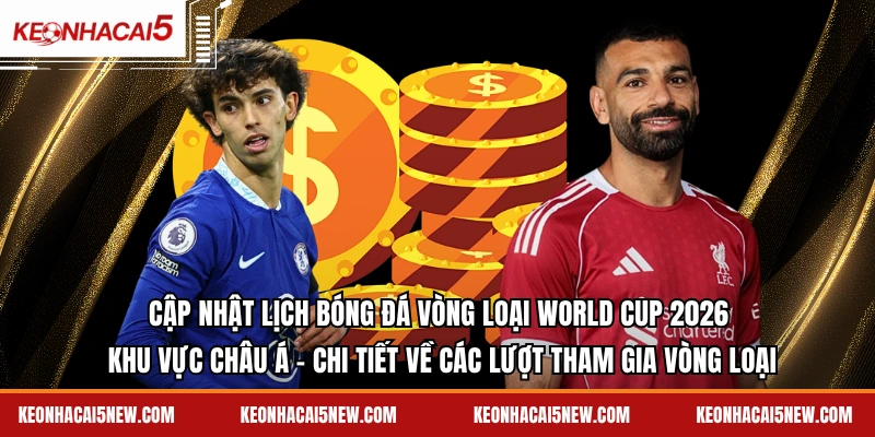 Cập nhật lịch bóng đá vòng loại World Cup 2026 khu vực châu Á - Chi tiết về các lượt tham gia vòng loại